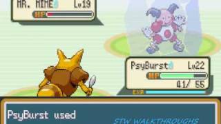 Pokemon Shiny Gold Walkthrough Part 15 The Burned Tower [upl. by Anetta]