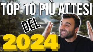 Top 10 VIDEOGIOCHI Più ATTESI del 2024 [upl. by Negah]