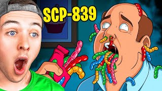 Reacting to the CANDIED WORMS SCP 839 [upl. by Attenyt904]