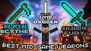 My Top BEST WEAPONS For The MID GAME In Hypixel SKYBLOCK [upl. by Dukie]