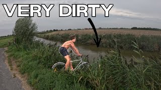 I CRASHED MY BIKE INTO A RIVER 9 [upl. by Gnauq476]