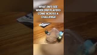 What DMs See When DnD Players Come Across a Challenge [upl. by Noyk]