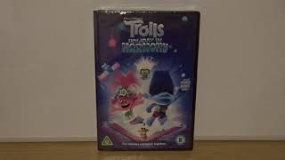 Trolls Holiday In Harmony UK DVD Unboxing [upl. by Norym]