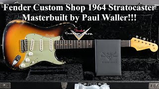 Fender Masterbuilt Custom Shop Stratocaster 1964 HREL 3TSB Paul Waller [upl. by Nwatna]