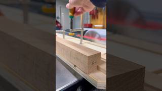 Cutting tapers with Microjig’s tapering jig woodworking taperingjig microjig tablelegs [upl. by Nellahs]