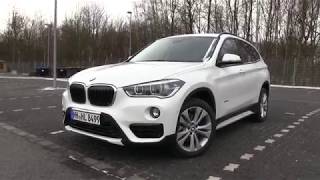 2018 BMW X1 F48 sDrive18i 140 HP TEST DRIVE [upl. by Karly]