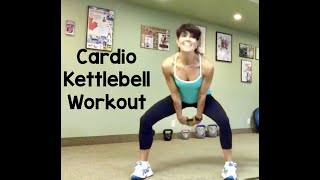 Cardio Kettlebell workout  low impact workout using 510lb kettlebell or 1 dumbbell [upl. by Ttirrem]