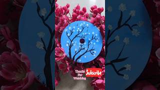 Aesthetic CD Painting Ideas Old CD Craft Ideas🎨 [upl. by Euqinemod]