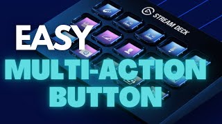 How to Create a Multi Action Button to Start Twitch Stream with Stream Deck [upl. by Nnaer456]