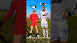 HOW TALL ARE THESE FAMOUS FOOTBALLERS 😱📏 [upl. by Sirron]