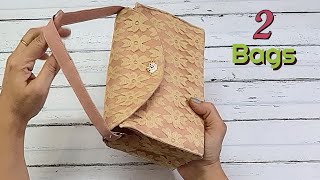 2 Useful Bags for 2 Different Occasions Step by Step Tutorial [upl. by Therron320]