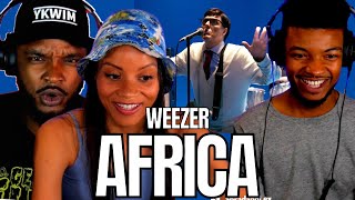 🎵 Weezer  Africa Toto Cover REACTION [upl. by Soalokin]