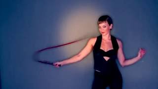 Bullwhip Demonstration by Tonya Kay [upl. by Yniffit]