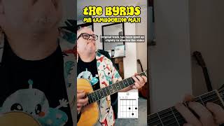 Mr Tambourine Man The Byrds Quick Guitar Lesson [upl. by Naruq]