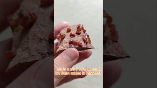 The two types od Vanadinite beautiful Vanadinite minerals rare ddd geology shorts [upl. by Aita]