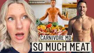 Dietitian Reviews Carnivore MD The Fact that a DOCTOR Would Promote this is SHOCKING [upl. by Schear653]