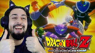 ELES CHEGARAM  PRIMEIRA VEZ JOGANDO  DRAGONBALL Z  KAKAROT 10 [upl. by Gellman]