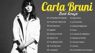 Carla Bruni Best Of Full Album  Carla Bruni Greatest Hits Album Carla Bruni Best Songs 2021 [upl. by Anibas]