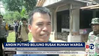 Belasan Rumah di Lampung Rusak Diterjang Angin Puting Beliung  Beritasatu [upl. by April]