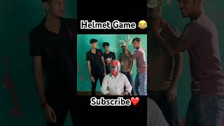 The Helmet Game Challange  Challange Video 😂 helmetgame helmetchallange challangevideo viral [upl. by Gnaht]