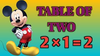 Table Of 2 In English 2 Table  Multiplication Tables In English  Learning Video [upl. by Marmion943]