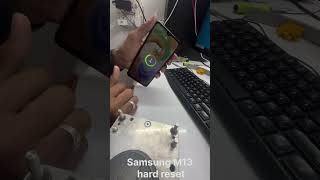 Samsung M13 4g format hard resettechrepair smartphone screenreplace mobilerepair screenreplac [upl. by Helbonnah]