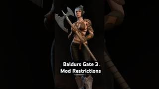 Baldurs Gate 3 Now Restricts Console Player’s Mods [upl. by Lilias]