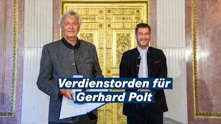 Bayerischer Verdienstorden für Gerhard Polt  Bayern [upl. by Atterbury]