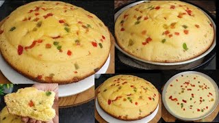 No Maida No Egg Healthy Fruit Cake  Suji fruit cake recipe Super soft spangy cake😋🤗👌 [upl. by Einaffets]