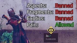 Flawless in Trials on Every Class with No Aspects destiny2motw [upl. by Ahsinotna381]