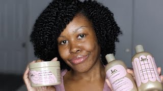 WASH amp STYLE W KERACARE CURL ESSENCE  Demo amp Review  Linda Lynn [upl. by Yltneb]