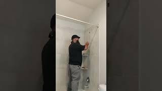 Shower Head Install Part 1 [upl. by Auqeenwahs]