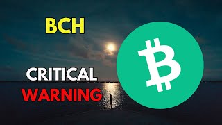 BCH Critical WARNING for BITCOIN CASH BCH Investors [upl. by Akamaozu]