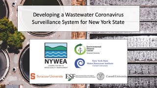 Developing a Wastewater Coronavirus Surveillance System for New York State [upl. by Kaye363]