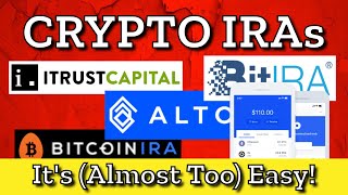 Crypto IRA Accounts 💰  Alto Crypto IRA  BitIRA  Bitcoin IRA  iTrust Capital [upl. by Kcirederf222]