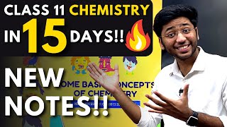 Complete Class 11 Chemistry in 15 Days  Solid Strategy  New Notes  Term 1  Shobhit Nirwan [upl. by Adok]