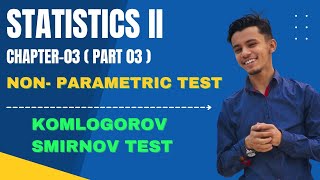 Chapter 3 Kolmogorov Smirnov Test partIII NepaliLanguage [upl. by Yehtomit106]