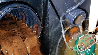 Cleaning out sump pit and drain tile [upl. by Oly]