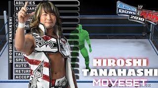 Hiroshi Tanahashi Moveset for SvR 2010 PSP [upl. by Norud]