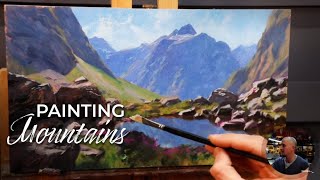 Livestream REPLAY  June 2024  Painting Mountains [upl. by Ignace877]