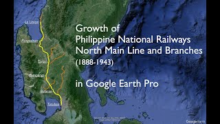 History of PNR North Lines in Google Earth [upl. by Ennaegroeg231]