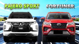 2024 Toyota Fortuner vs Mitsubishi Pajero Sport [upl. by Llednahs250]