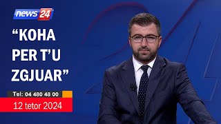 12 tetor 2024 📞quotTelefonatat e Teleshikuesvequot News24 quotKoha për tu zgjuarquot në studio Renaldo Saljani [upl. by Alysia344]