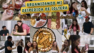 REUNIÓN ORGANIZANDO MI DESPEDIDA DE SOLTERAsin ser soltera CON MIS AMIGOS  VLOG [upl. by Dorej973]