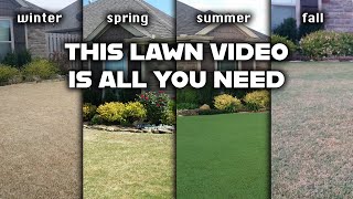 A Beginners Yearly Lawn Care Guide to Improving or Maintaining a Beautiful Green Bermudagrass Lawn [upl. by Olds224]