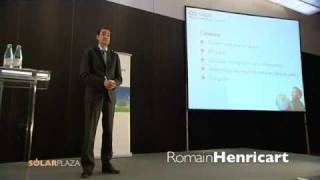 Romain Henricart QS Solar  Thin Film Future 2008  Part 12 [upl. by Dewees]