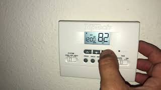 How To Replace the Batteries in Your Thermostat [upl. by Latia]