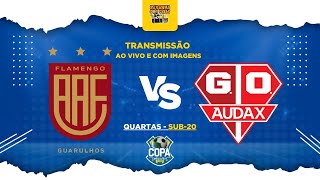 COPA CONECTAFOOT  QUARTAS DE FINAL  AA FLAMENGO X AUDAX SUB20 [upl. by Anwahsad]