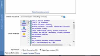 Uploading Documents Into NetDocuments [upl. by Jasen]