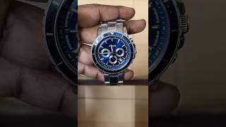 Casio Duro Bezel Compare with Fossil Chronograph Bezel  Unidirectional casiowatch shorts watch [upl. by Eintruok]